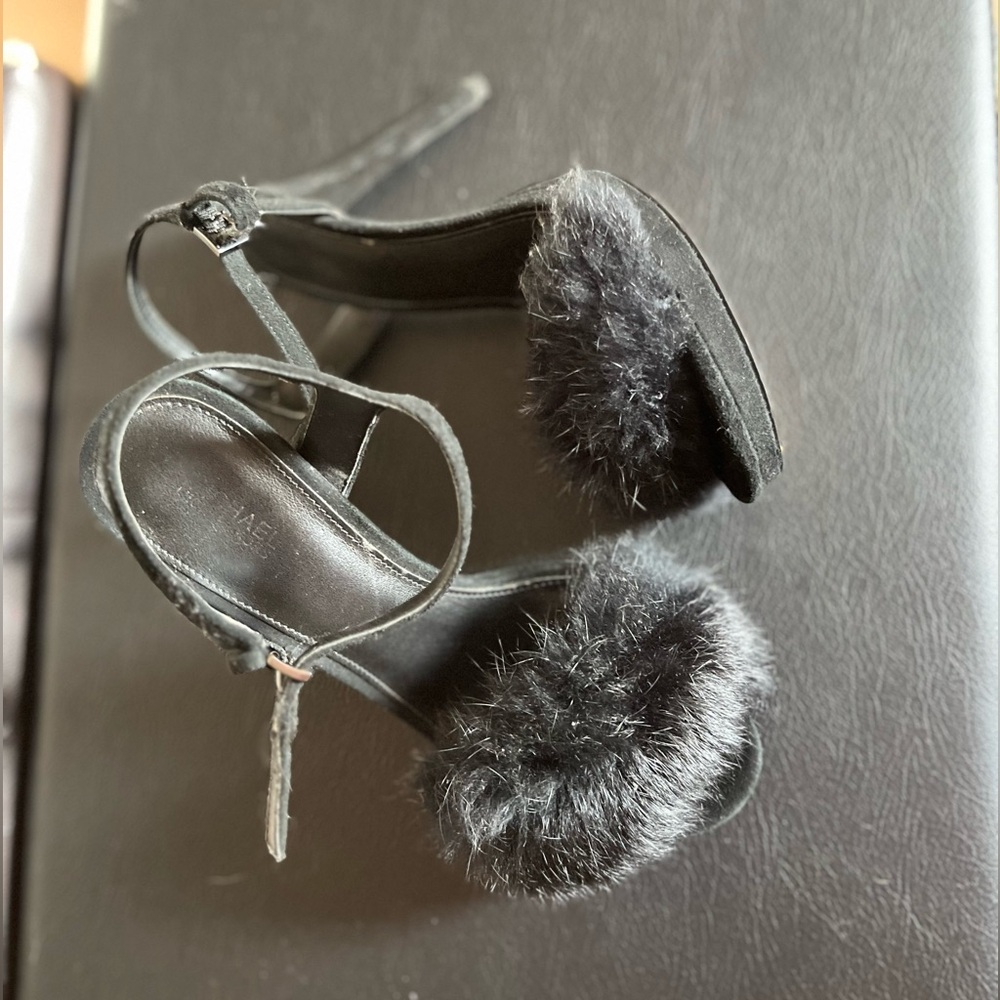 Rabbit Fur Heels